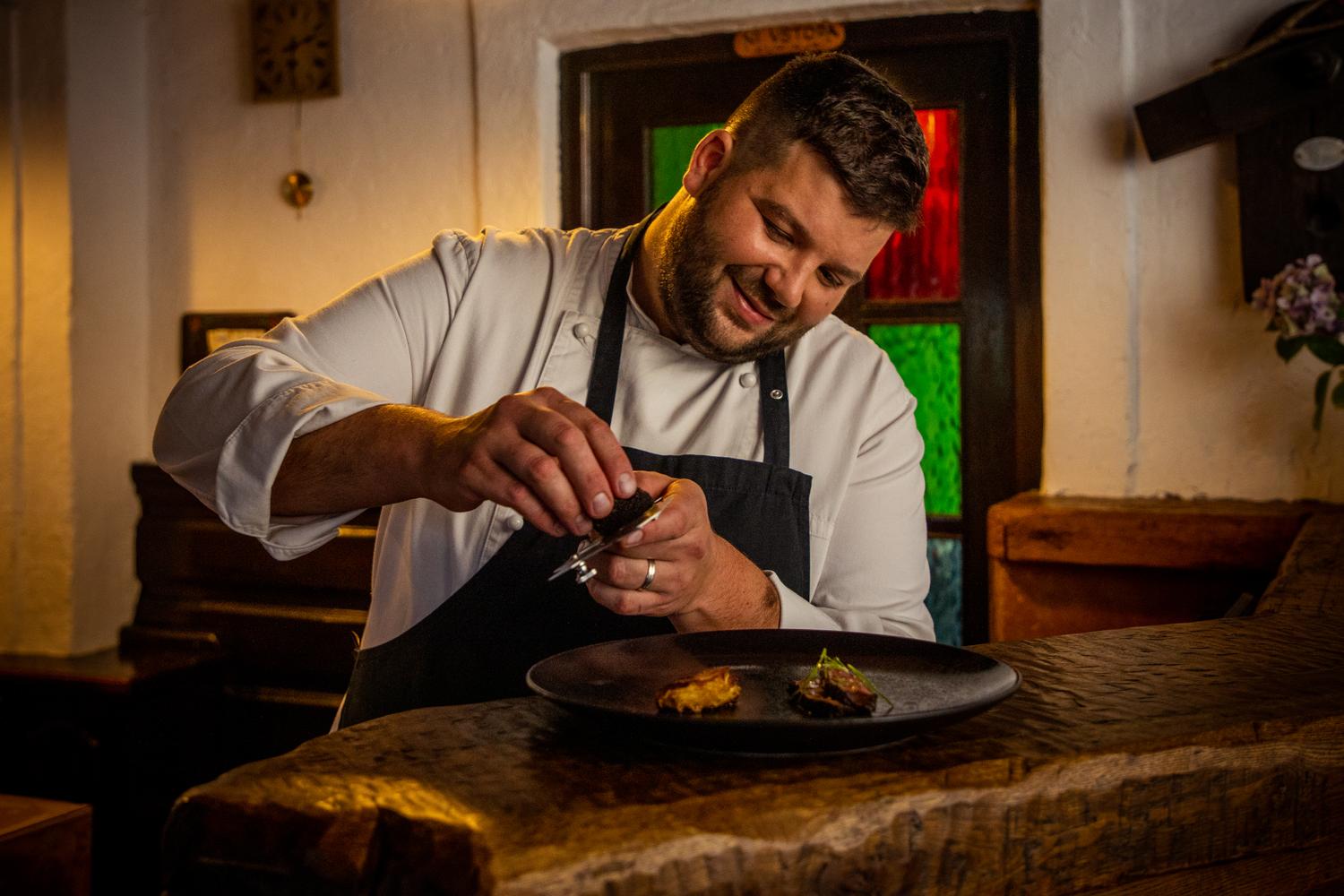 Luka Košir, chef restavracije Grič v Šentjoštu nad Horjulom
