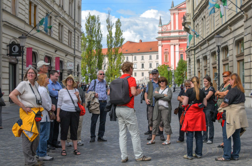 Voden ogled po Ljubljani.