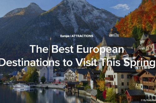 Letak za obisk najboljših destinacij v Evropi