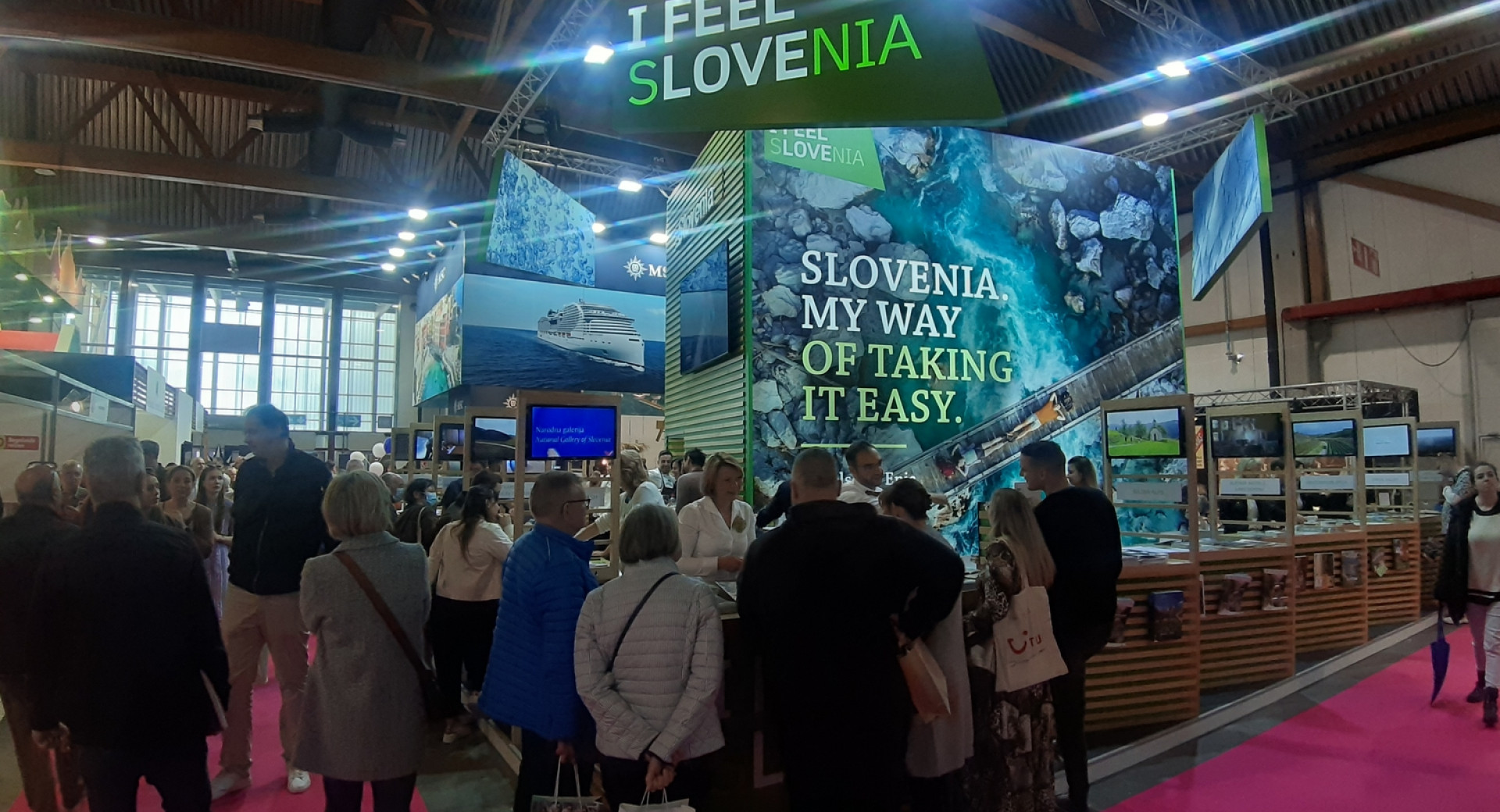 Predstavitev slovenske in ljubljanske turistične ponudbe na turističnem sejmu 
