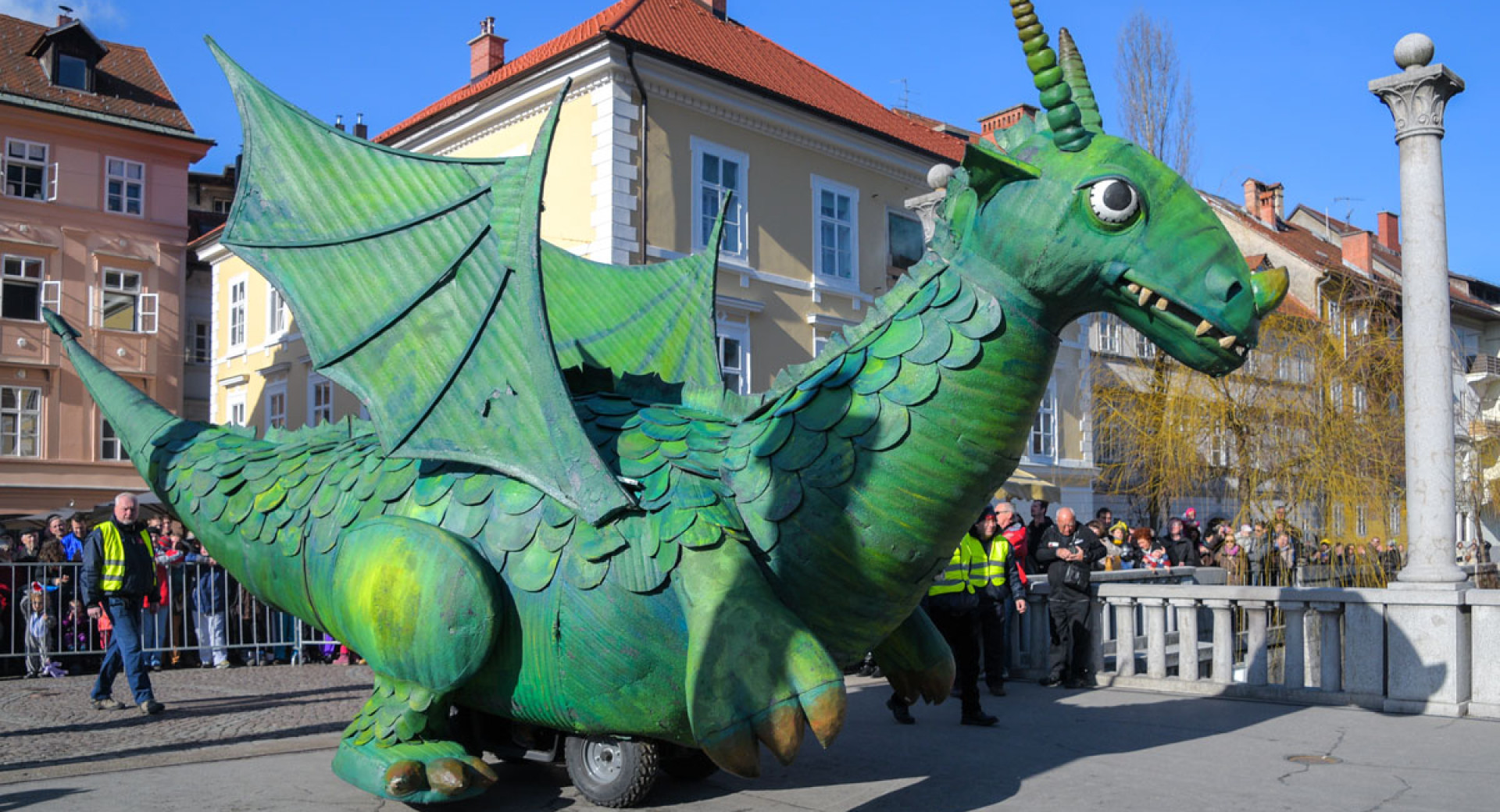 Pustni Ljubljanski zmaj.