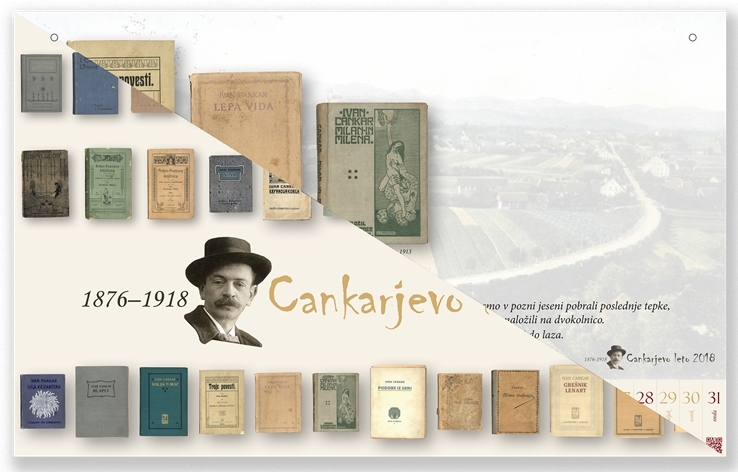 Letak za Cankarjevo leto.