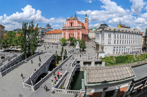 Tromostovje v Ljubljani