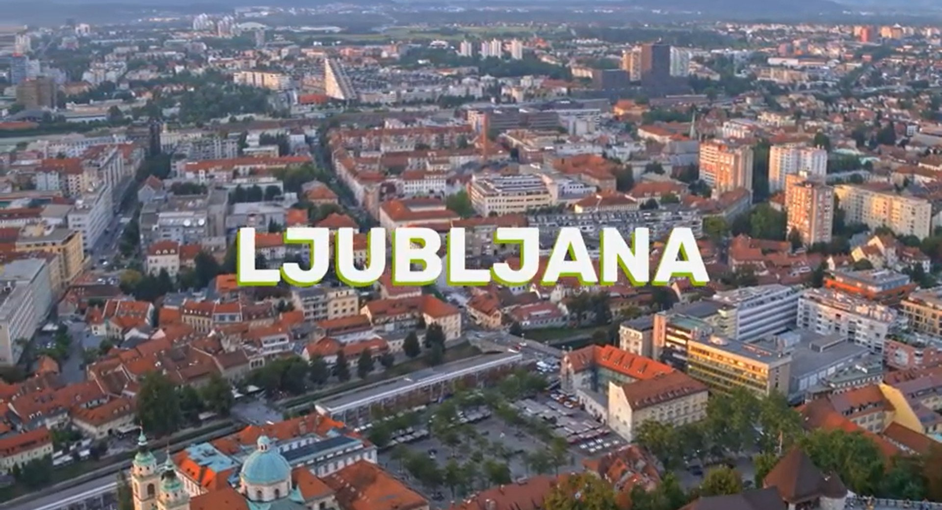 Panorama Ljubljane.