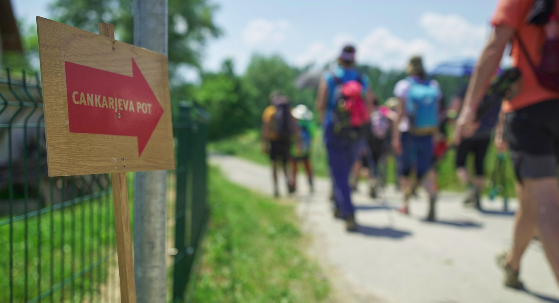 Udeleženci na Cankarjevem podhodu iz Ljubljane do Vrhnike, 2022