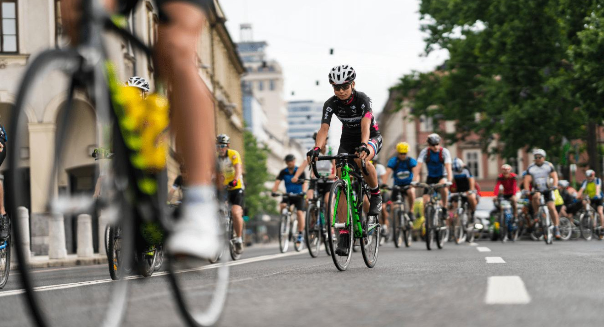 Utrinek z maratona Franja BTC City v Ljubljani