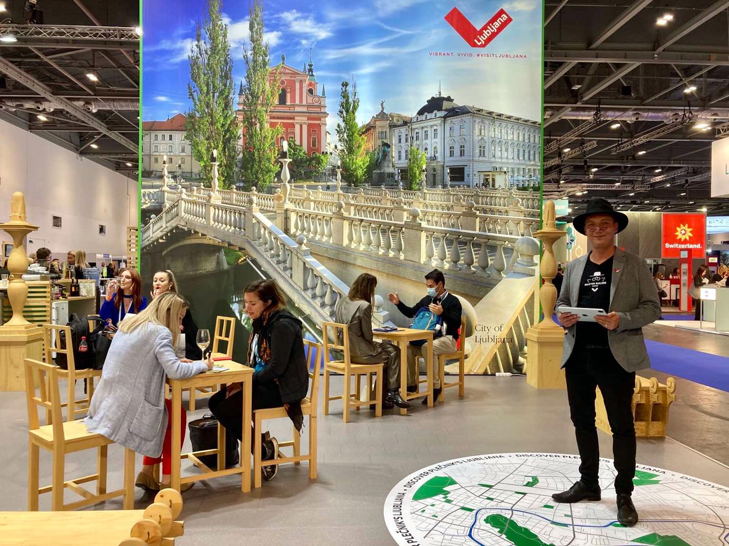 Predstavitev Ljubljane na svetovni turistični borzi WTM London 2021