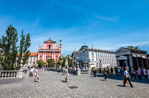 Tromostovje v Ljubljani