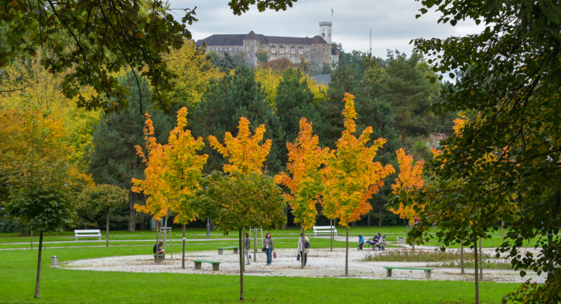 Tivoli jeseni.