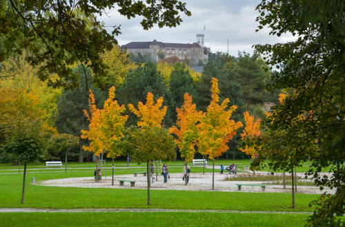 Tivoli jeseni.