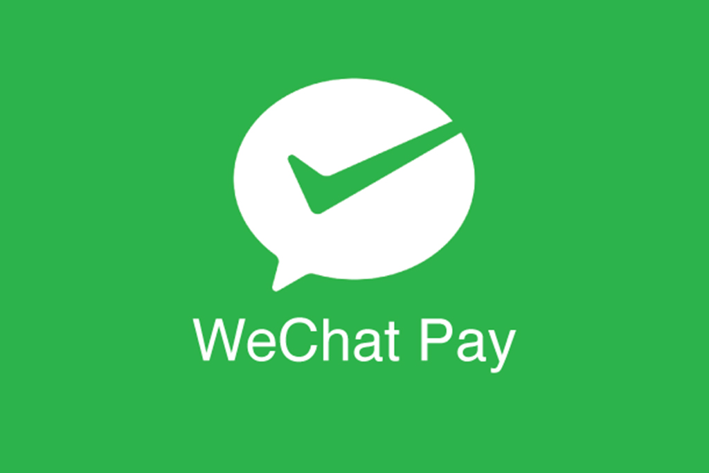 Letak za plačevanje z WeChatom.