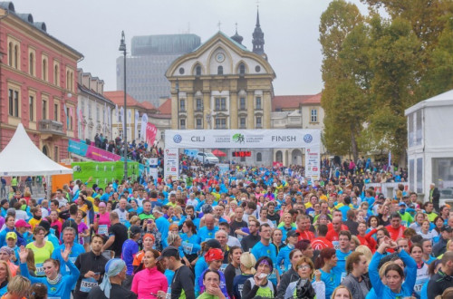 Udeleženci ljubljanskega maratona.