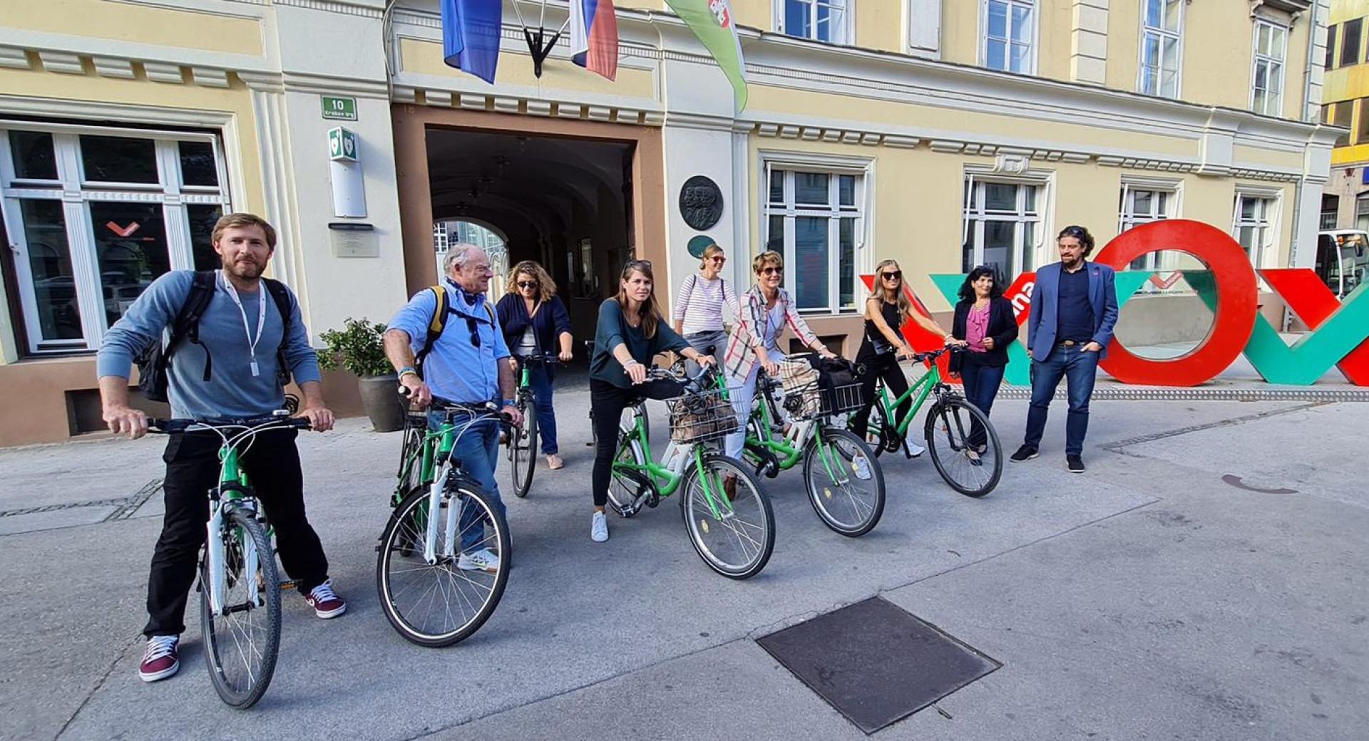 Študijska tura v Ljubljani za evropske organizatorje srečanj, september 2021