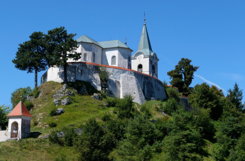 Cerkev na Sveti gori.