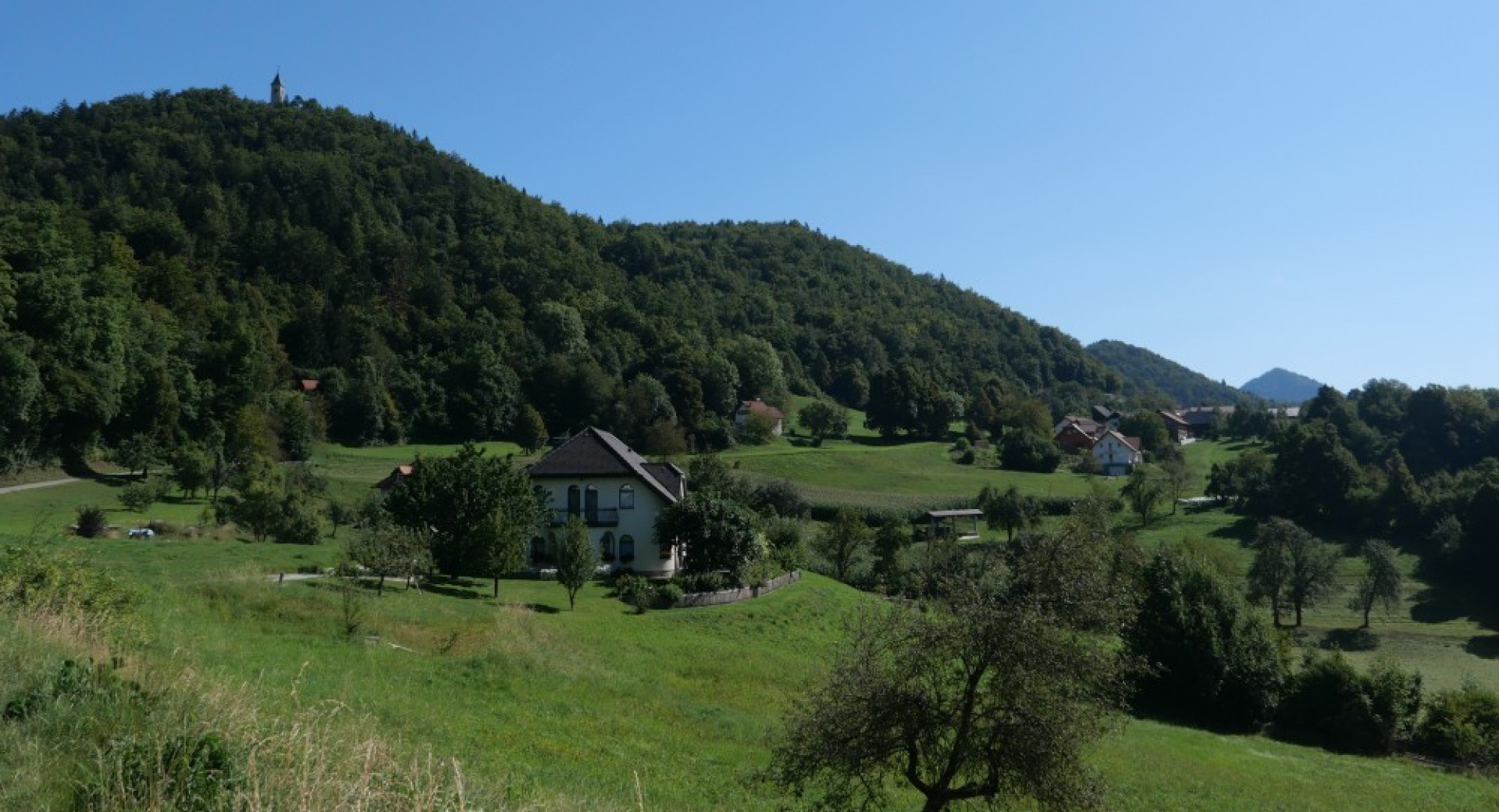 Pokrajina na podeželju.