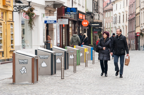 underground collection units in ljubljanas centre