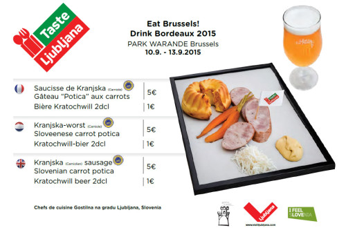 Taste Ljubljana in Brussels