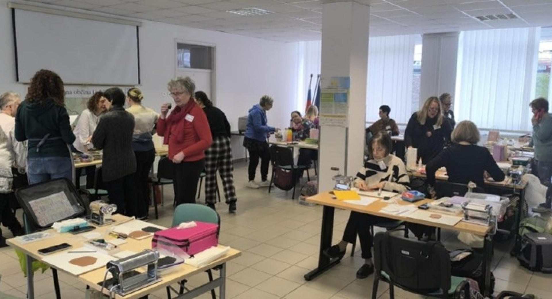 Udelezenci na delavnici.