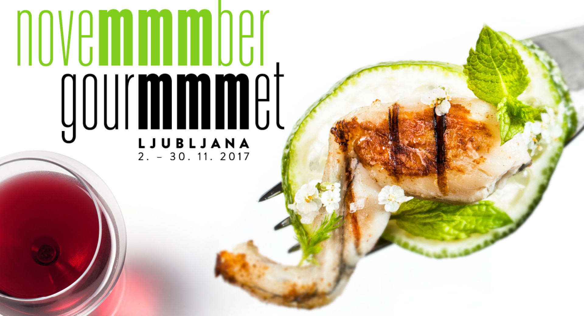 Oglasna pasica za kulinarični festival Gourmet Cup Ljubljana 2017.