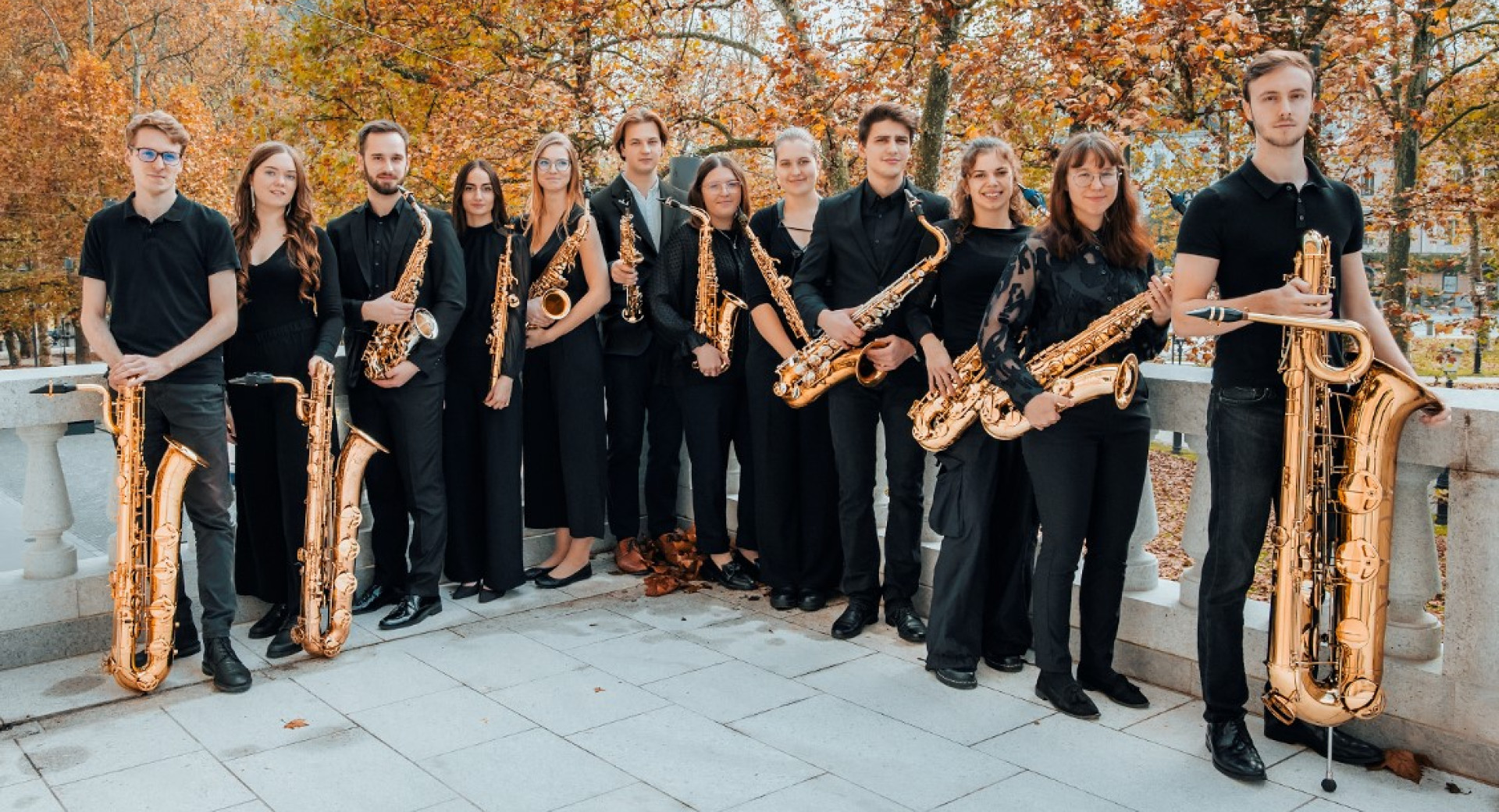 KONCERT ANSAMBLA SAKSOFONOV AKADEMIJE ZA GLASBO UNIVERZE V LJUBLJANI_foto Tina Stariha