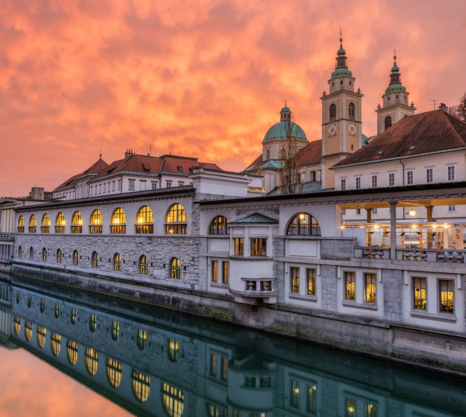 plecniks market and cathedral luka esenko