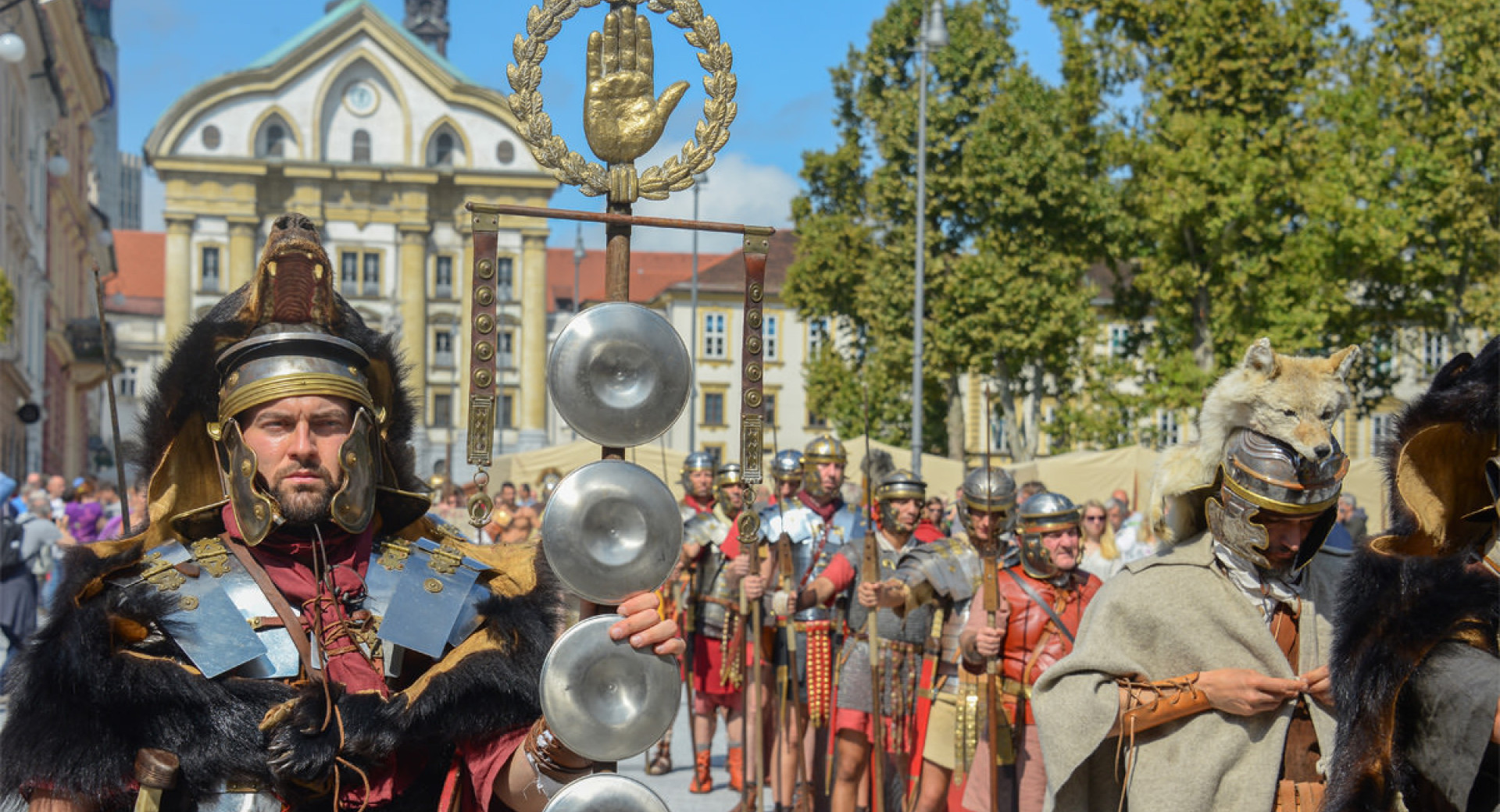 Ave, Emona historic reenactment (Photo: Dunja Wedam)