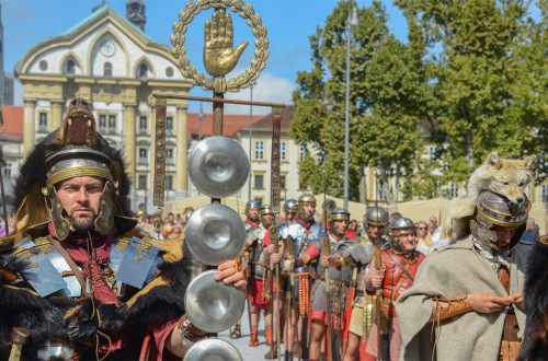 Ave, Emona historic reenactment (Photo: Dunja Wedam)