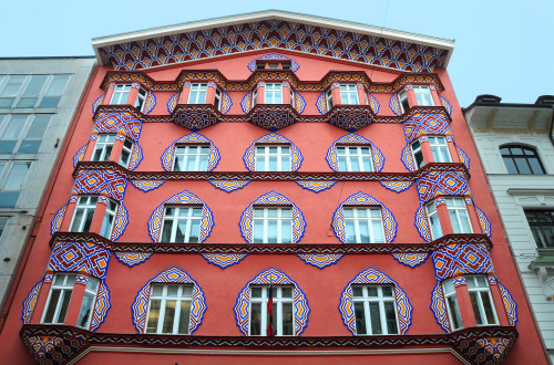 building of former cooperative bank exterior dunja wedam