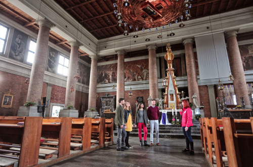 church of st francis plecnik nea culpa