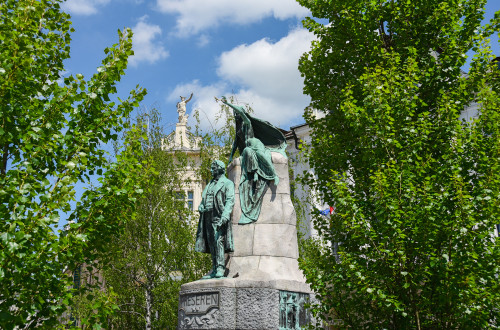 preseren monument dunja wedam