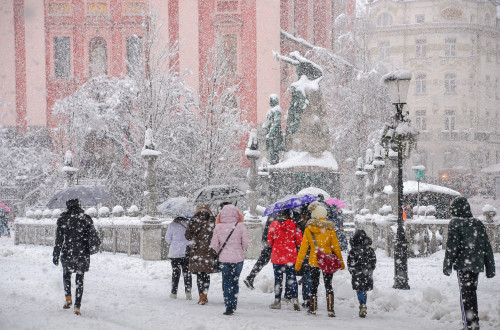 winter in ljubljana dunja wedam