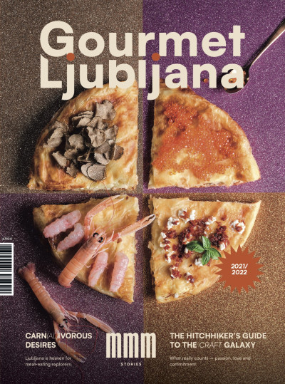 Gourmet Ljubljana 2021 2022 ANG naslovnica