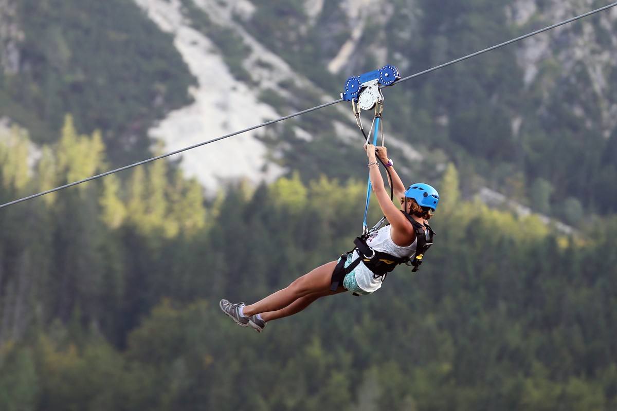 Planica Zipline Adventure (World Steepest Zipline) .