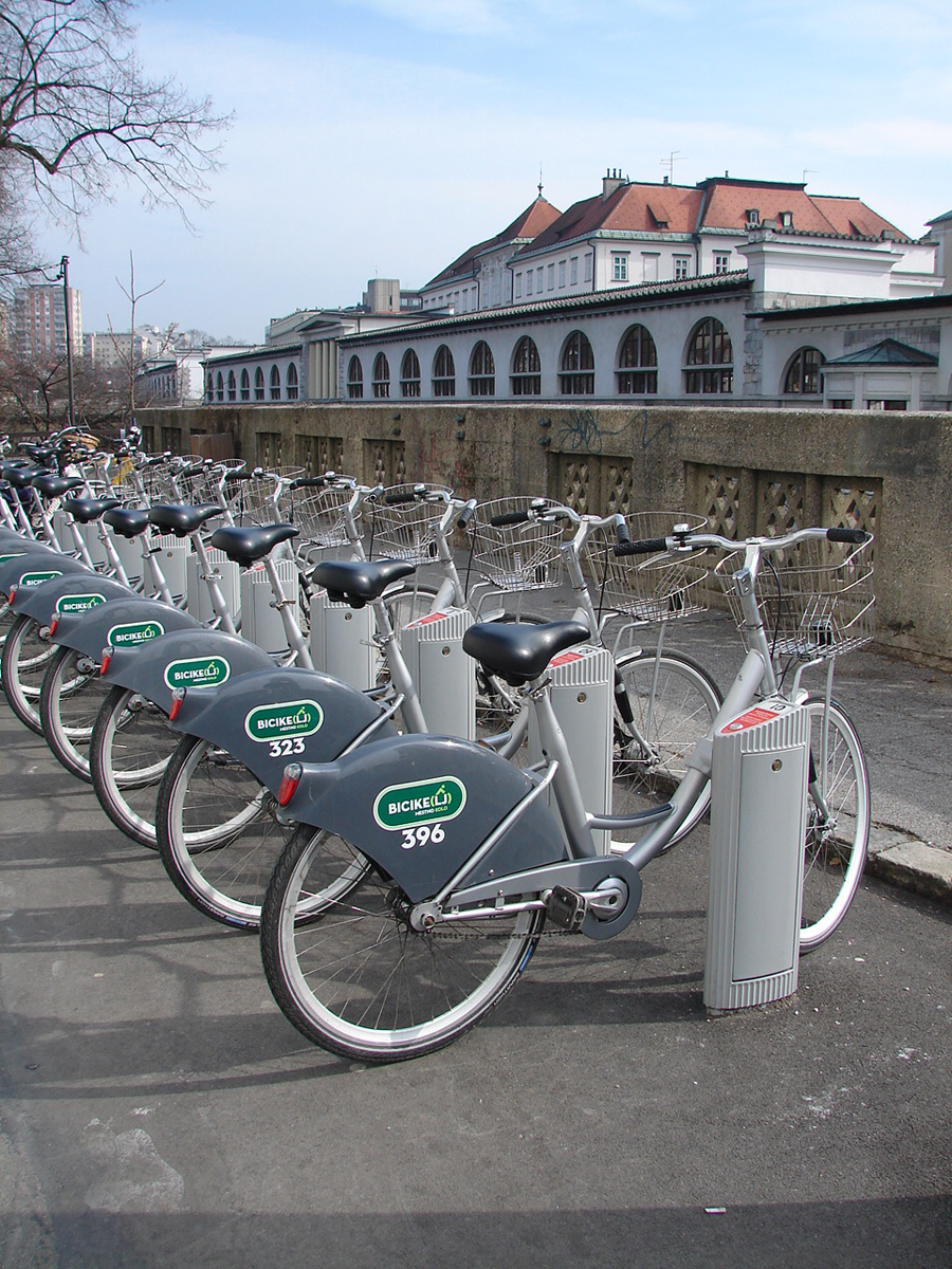 BicikeLJ bicycle-sharing system » Visit Ljubljana