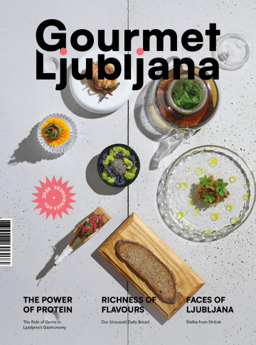 Revija Gourmet Ljubljana 2025 ANG naslovnica