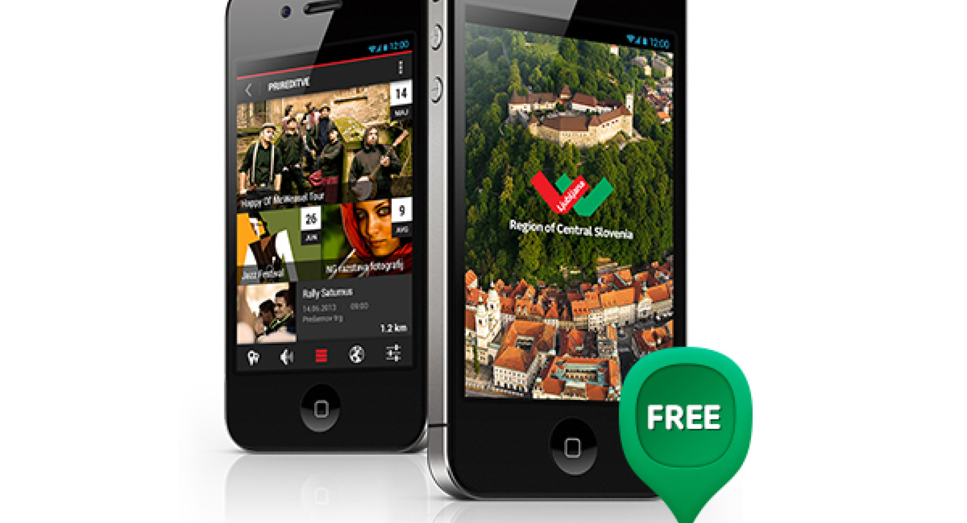 Mobilna aplikacija »Visit Ljubljana and more« za preprosto odkrivanje Ljubljane in regije