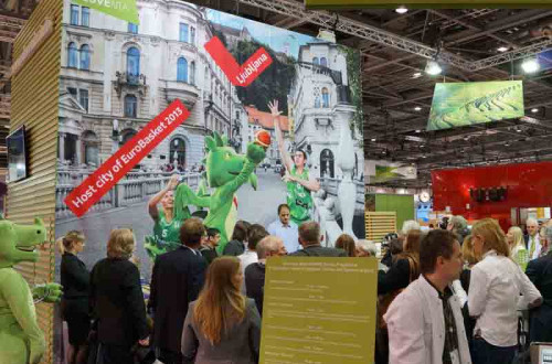 Ljubljana na borzi WTM London uspešno lansirala promocijsko podporo EuroBasketu 2013