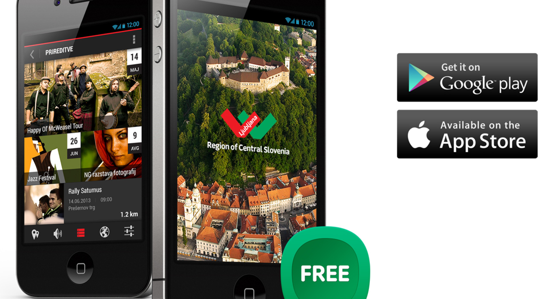 Mobilna aplikacija »Visit Ljubljana and more« – zdaj na voljo v Google Play in App Store