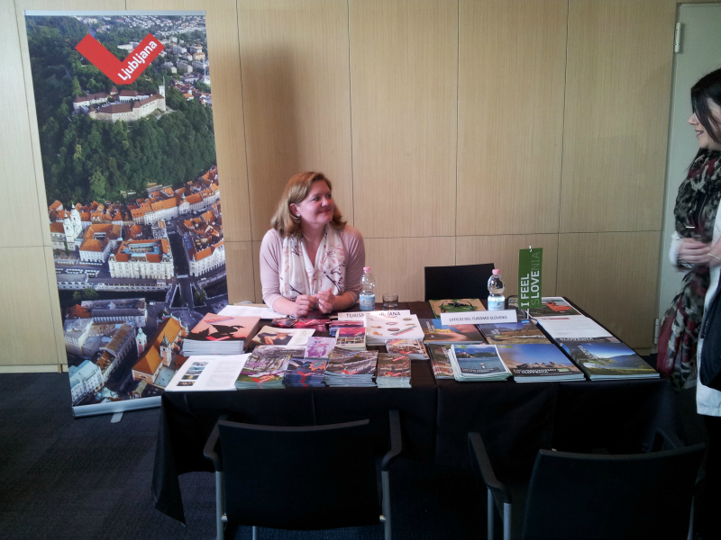 Ljubljana v začetku maja na dveh workshopih v Italiji – najpomembnejšem trgu za ljubljanski turizem