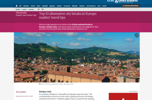 Spletna stran TheGuardian.