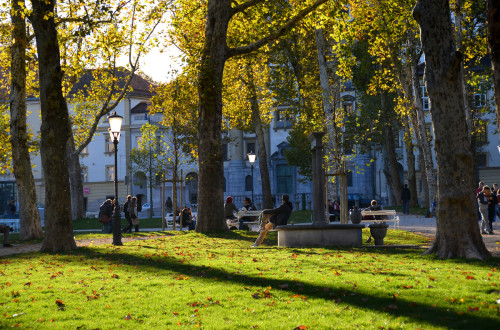 Kongresni trg in park.