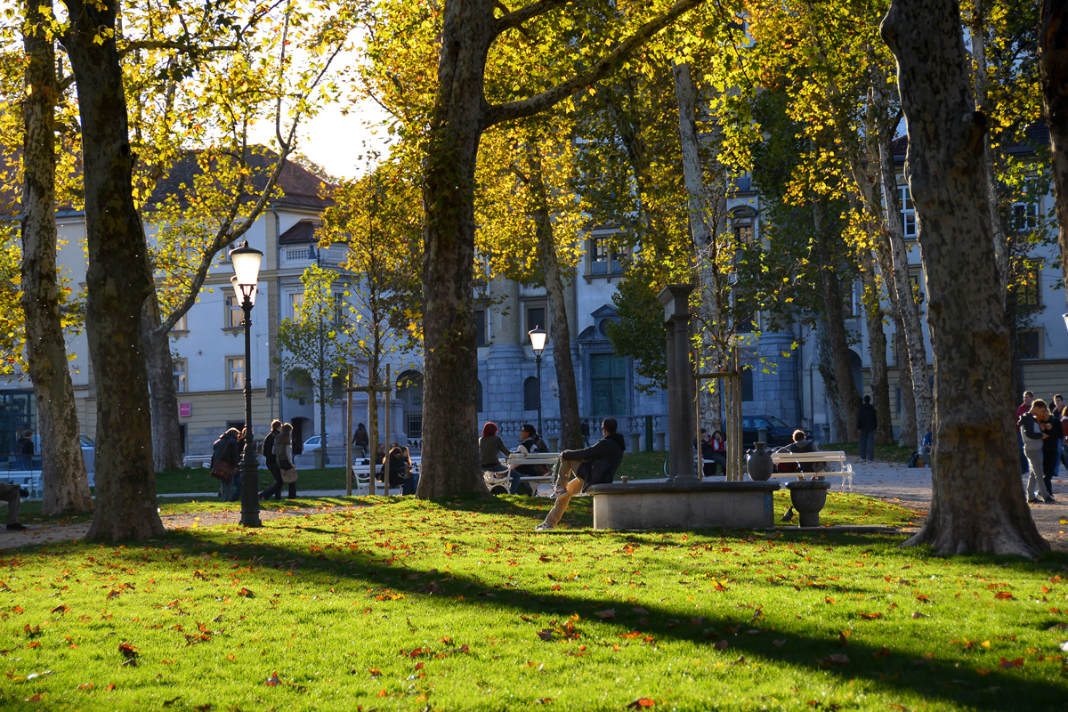 Kongresni trg in park.