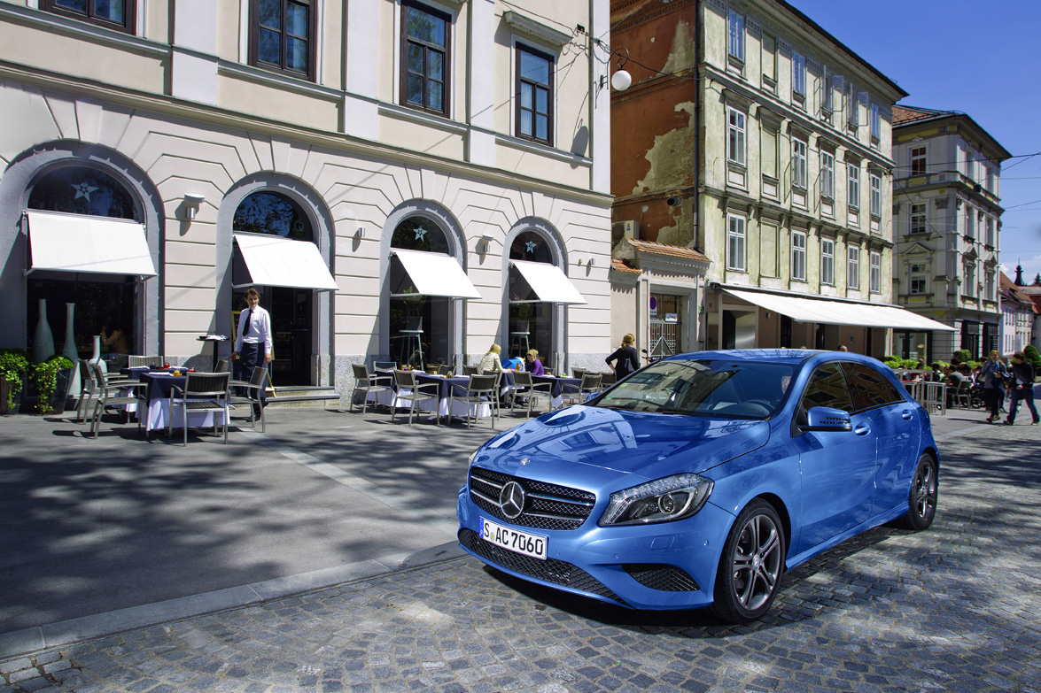Ljubljana v znamenju Mercedesove zvezde