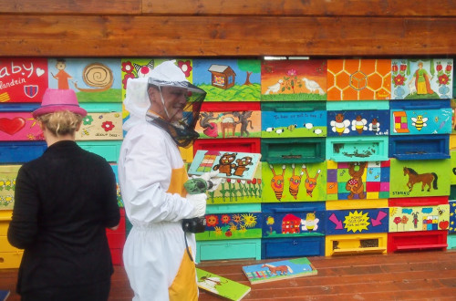 Najbolj barvit čebelnjak v Sloveniji