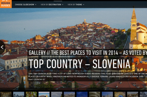Dve top objavi o Sloveniji: Huffington Post in Rough Guides