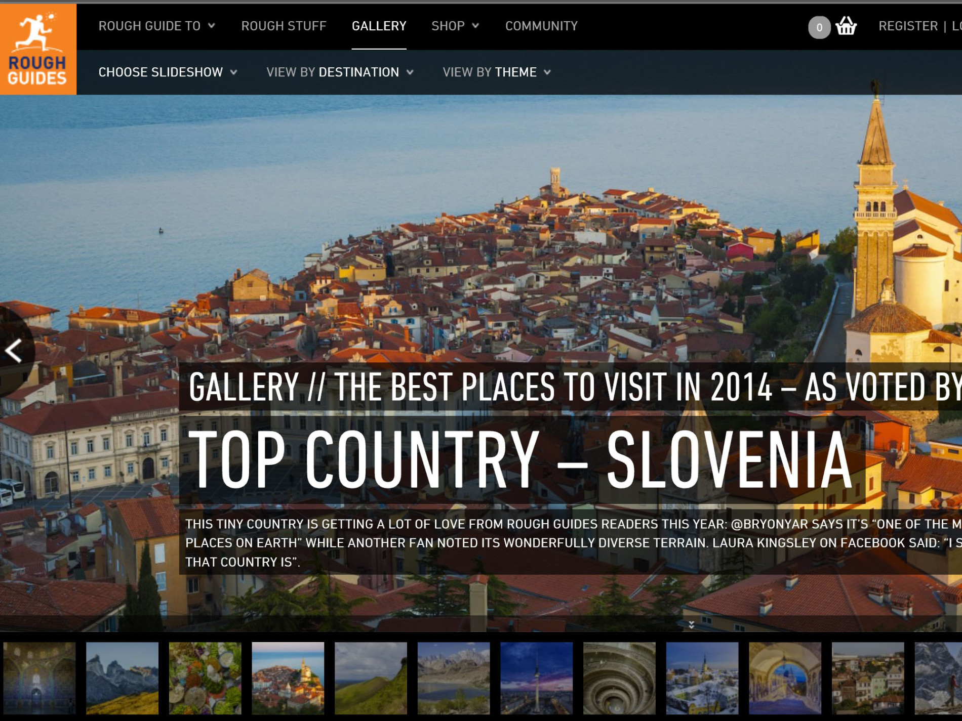 Dve top objavi o Sloveniji: Huffington Post in Rough Guides