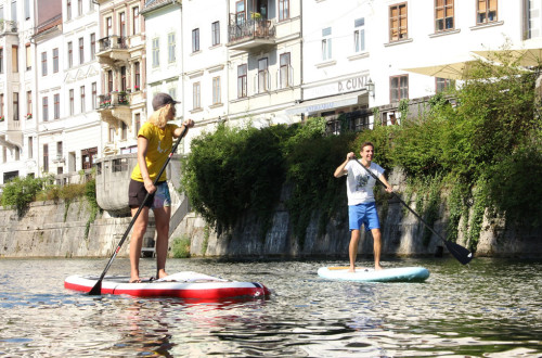 Suparja na Ljubljanici.