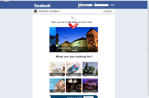 Spletno oglaševanje Ljubljane in regije Osrednja Slovenija – vse aktivnejše, več tudi interakcije