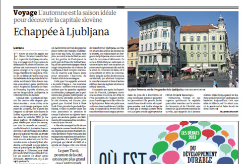 »Pobegnila sem v Ljubljano« − pogled na Ljubljano skozi oči francoske novinarke, ki pokriva luksuzni turizem