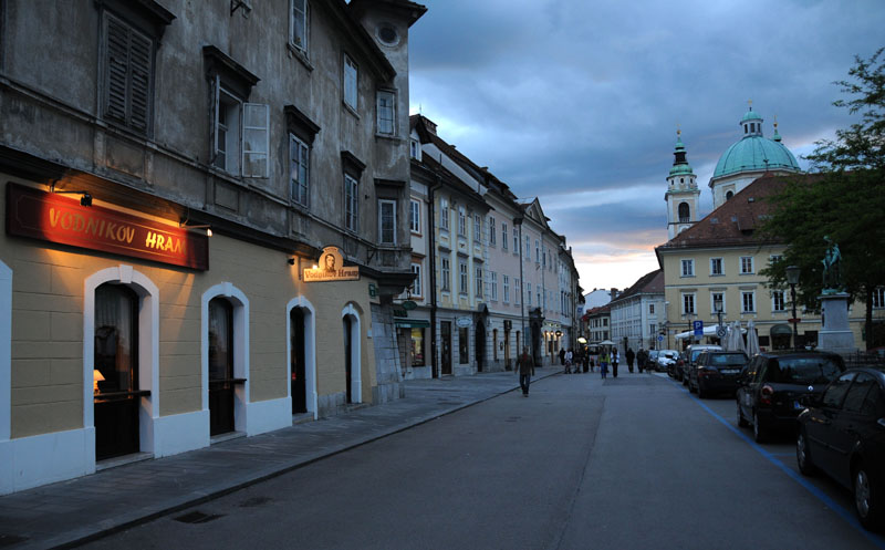 Zunanjost restavracije. 